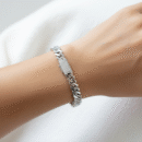 Bold Link Silver Bracelet